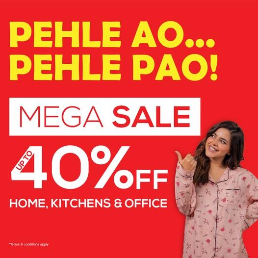 Interwood "Pehle Ao.. Pehle PAO" Sale! up to 40 OFF on selected stock